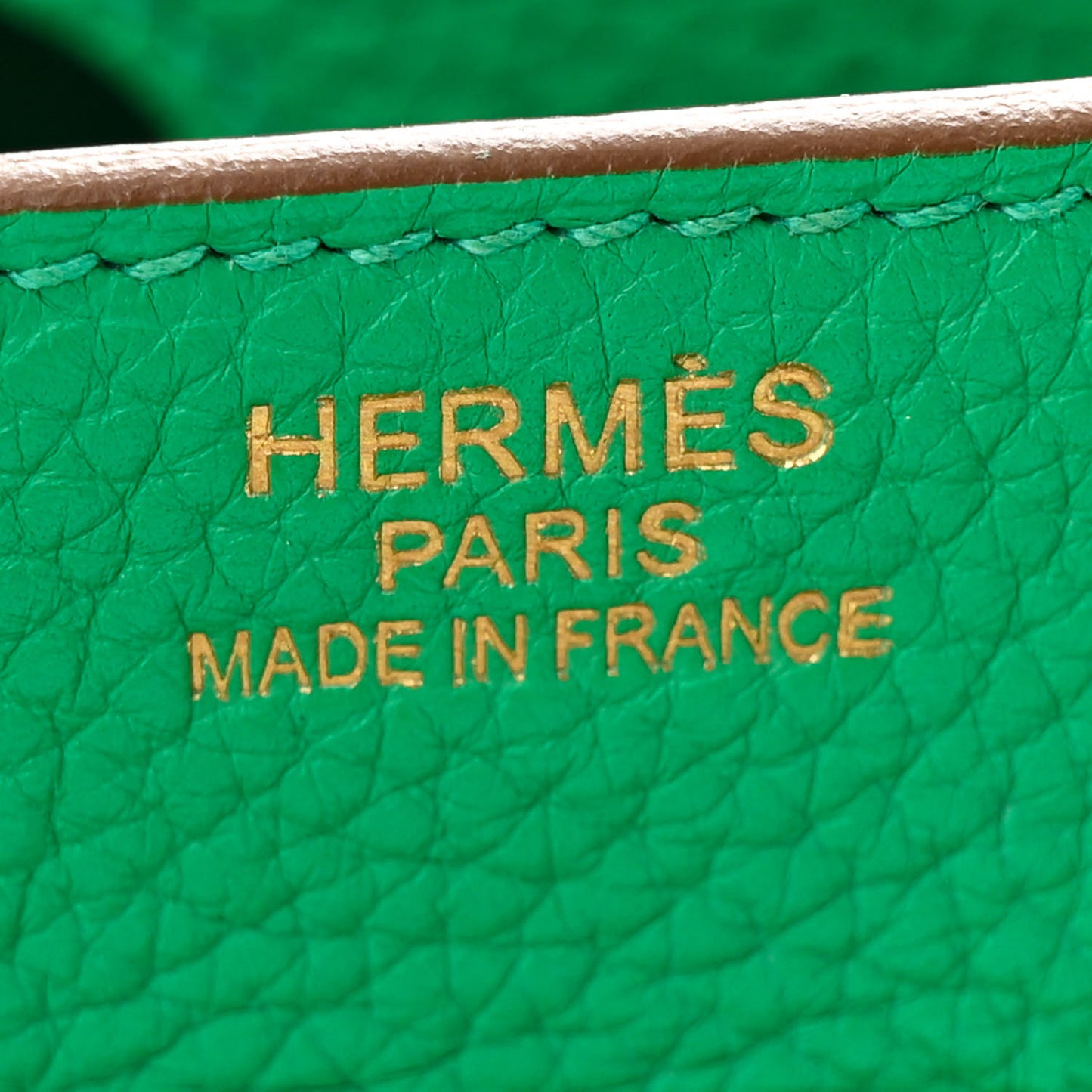 Taurillon Clemence Birkin 35 Menthe