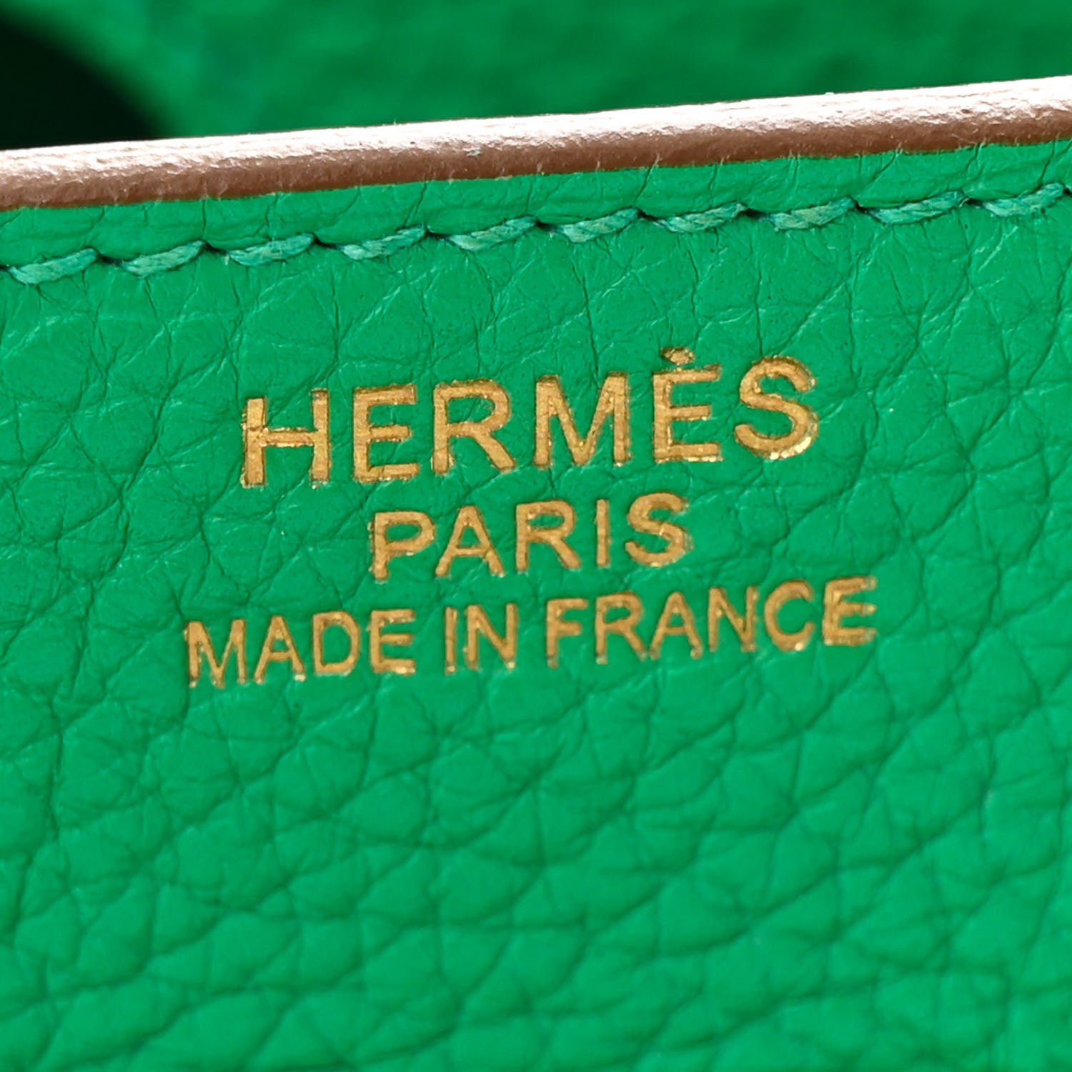 Hermes Taurillon Clemence Birkin 35 Menthe 6 of 12