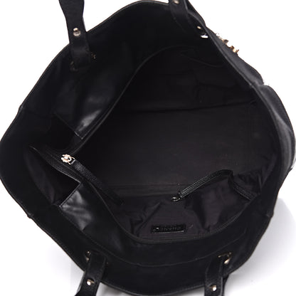 Chanel Coated Canvas Large Paris Biarritz Tote Black 5 of 17