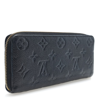 Louis Vuitton Empreinte Clemence Wallet Black 3 of 6