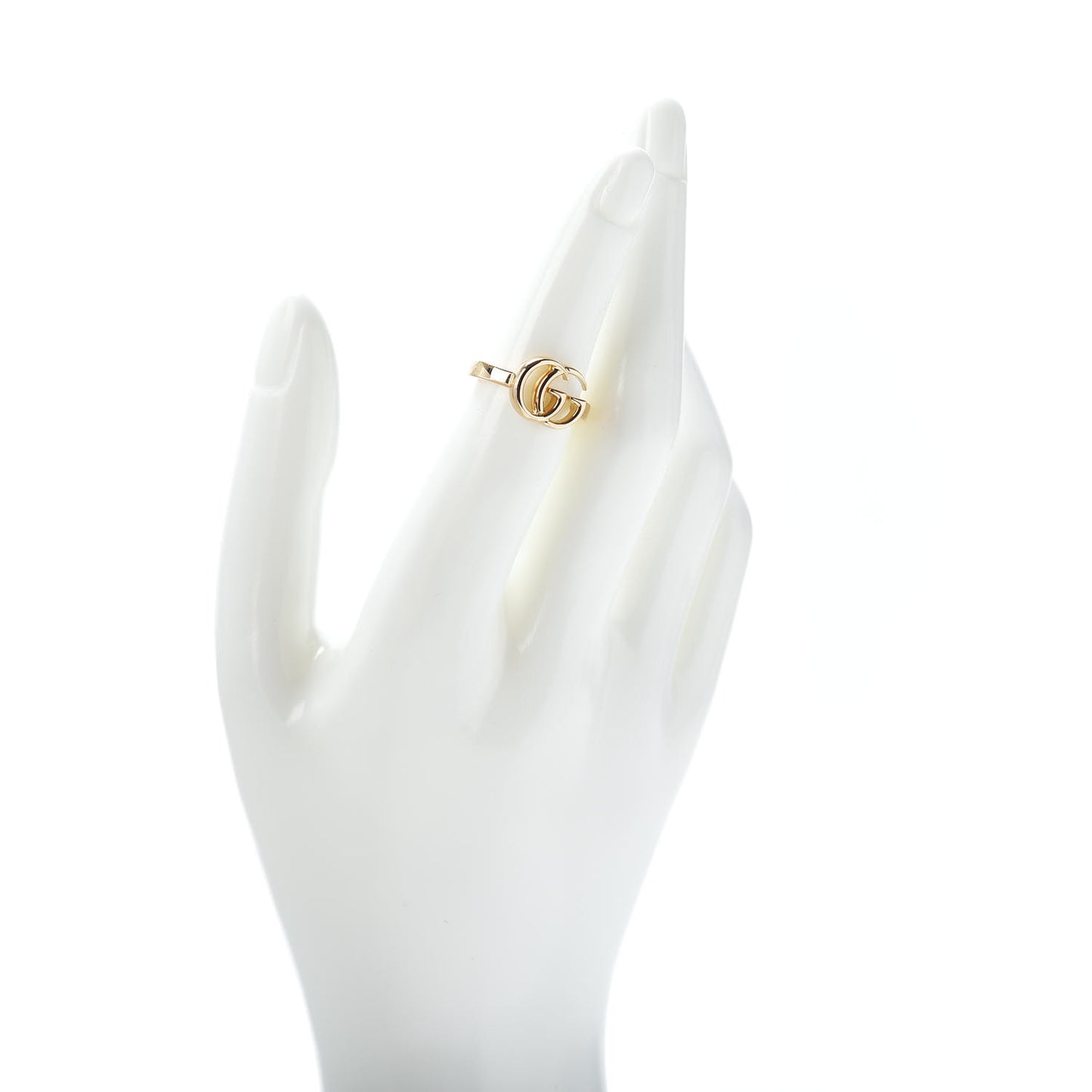 18K Yellow Gold Running GG Ring 49 5