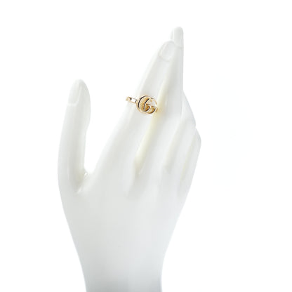 Gucci 18K Yellow Gold Running GG Ring 49 5 2 of 6