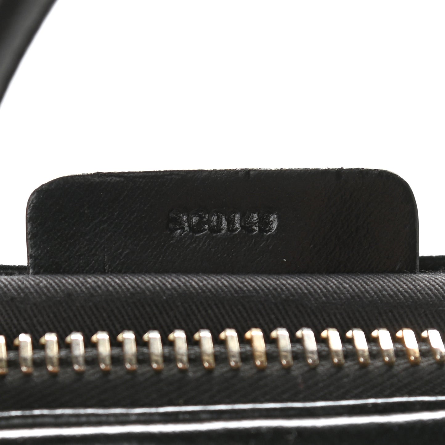 Shiny Lord Calfskin Medium Antigona Black