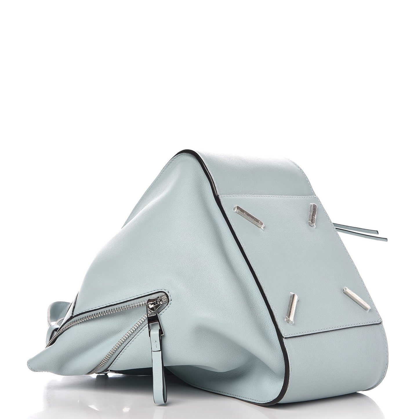 Calfskin Small Hammock Shoulder Bag Aqua