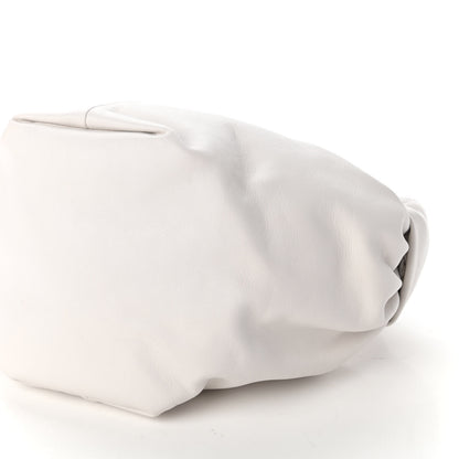Bottega Veneta Calfskin Mini Double Knot Bag White 7 of 10
