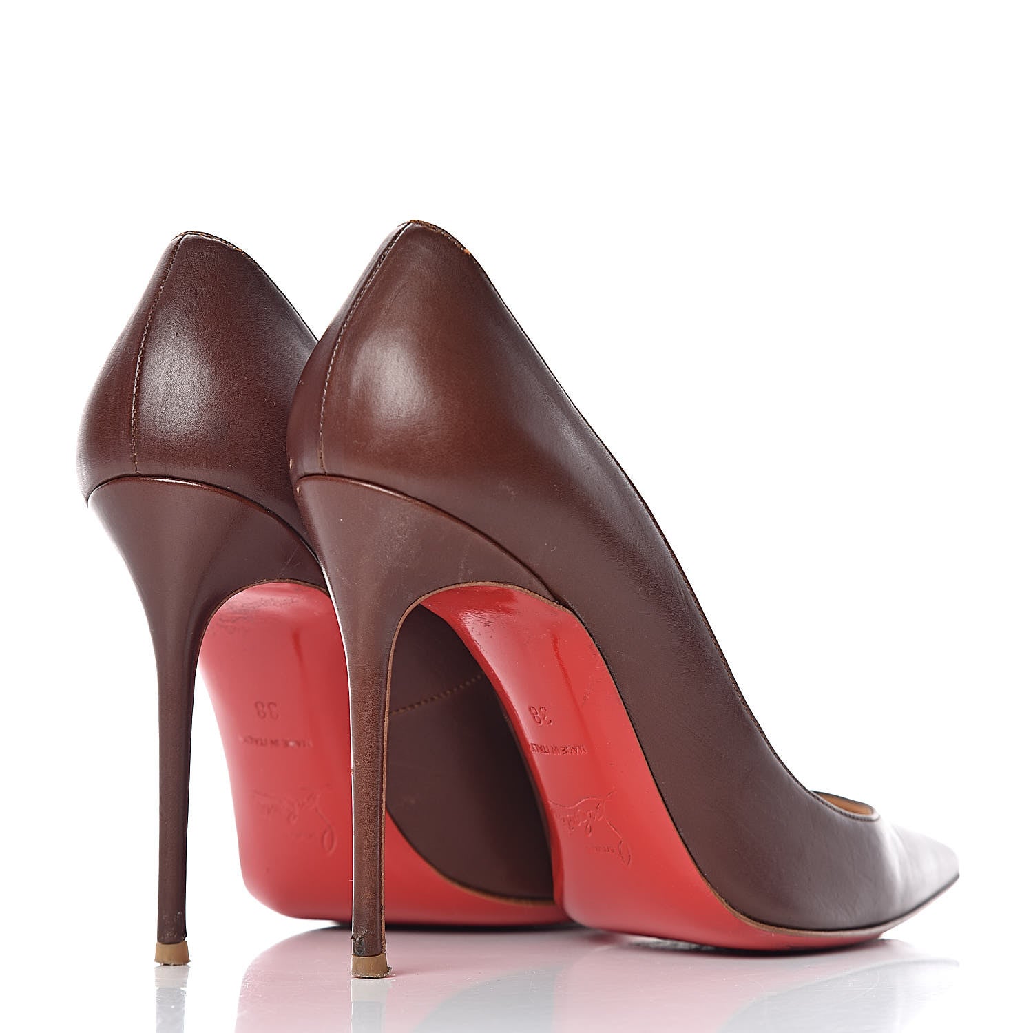 Christian Louboutin Kid So Kate 100 Pumps 38 Brown 4 of 14
