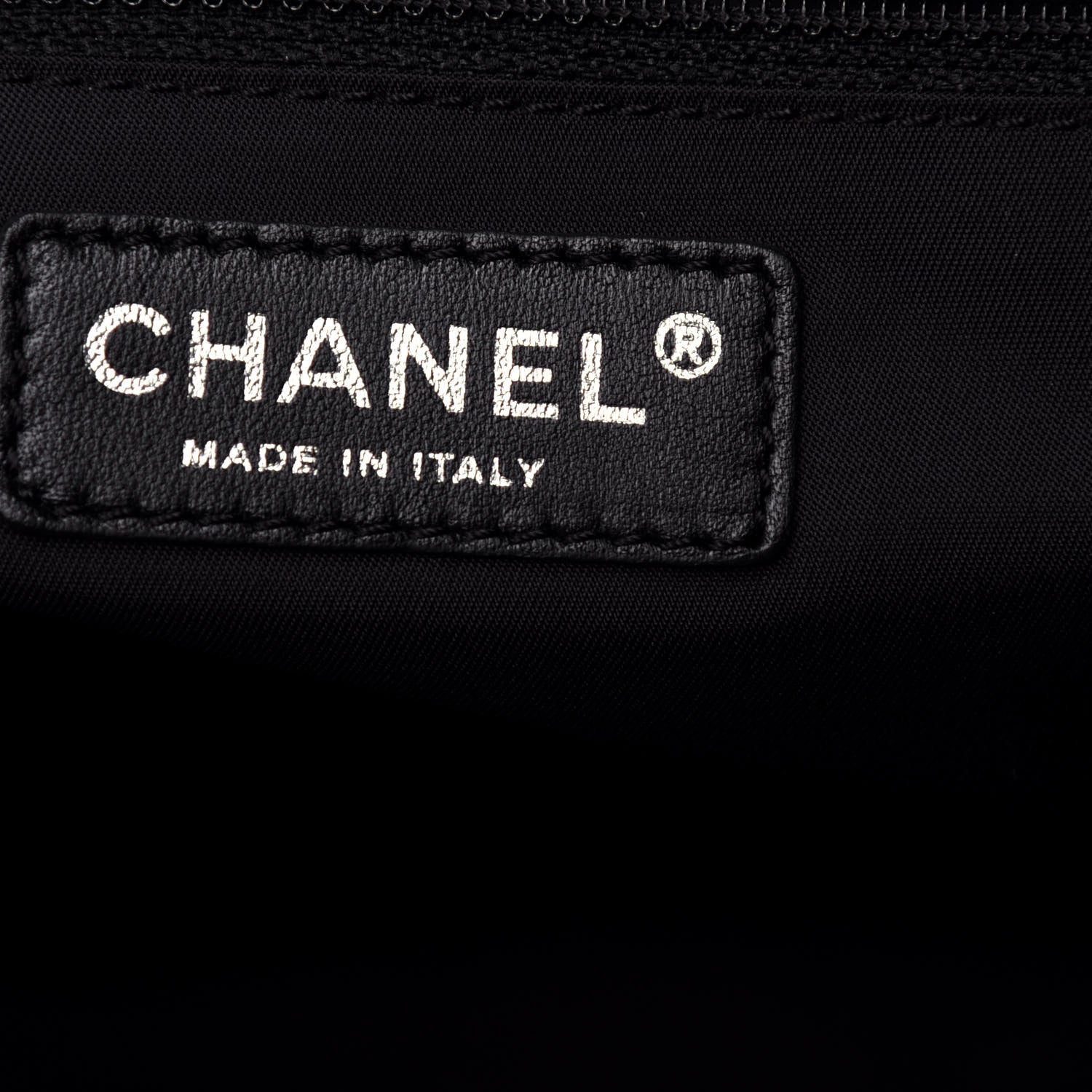 Chanel Vinyl Quilted Large Paris Biarritz Tote Black 6 of 12