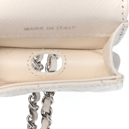 Chanel Caviar Quilted Airpods Pro Case White 5 of 8