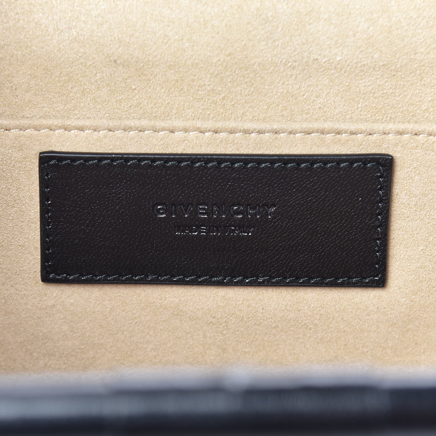 Givenchy Goatskin Quilted Medium Gem Bag Black 8 of 9