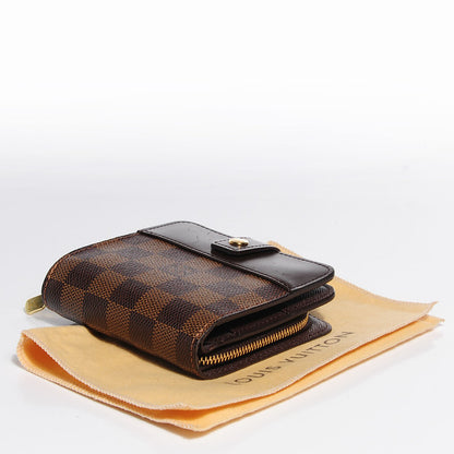 Louis Vuitton Damier Ebene Zippe Zipped Compact Wallet 4 of 6