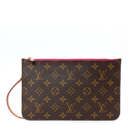 Louis Vuitton Monogram Neverfull MM GM Pochette Pivoine 1 of 9