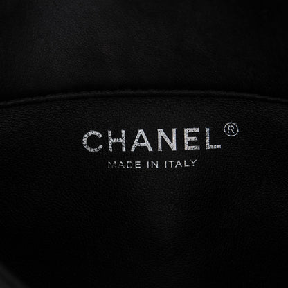 Chanel Lambskin Quilted Daily Zip Crossbody Black 7 of 9