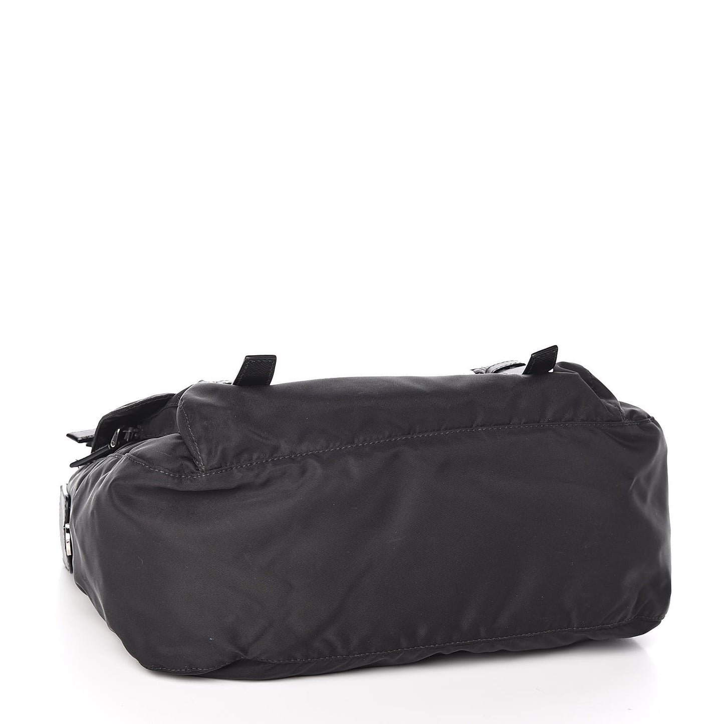 Nylon Vela Sport Messenger Bag Black