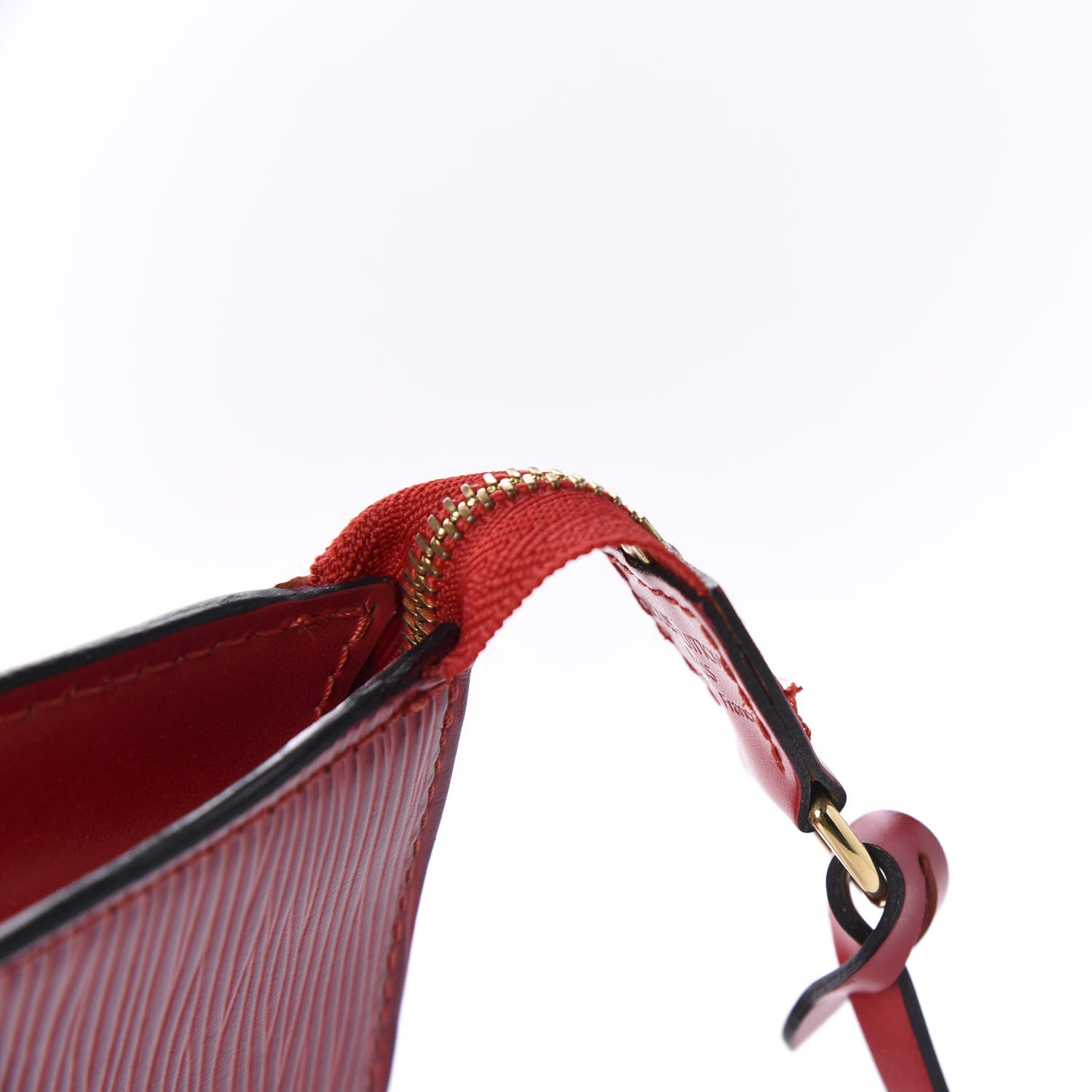 Louis Vuitton Epi Pochette Accessories 24 Castillan Red 8 of 11