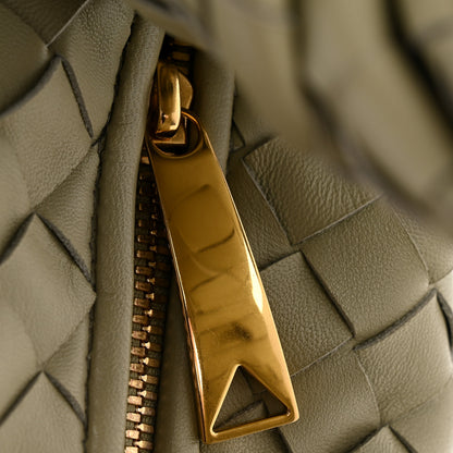 Bottega Veneta Nappa Intrecciato Teen Jodie Hobo Travertine 10 of 11