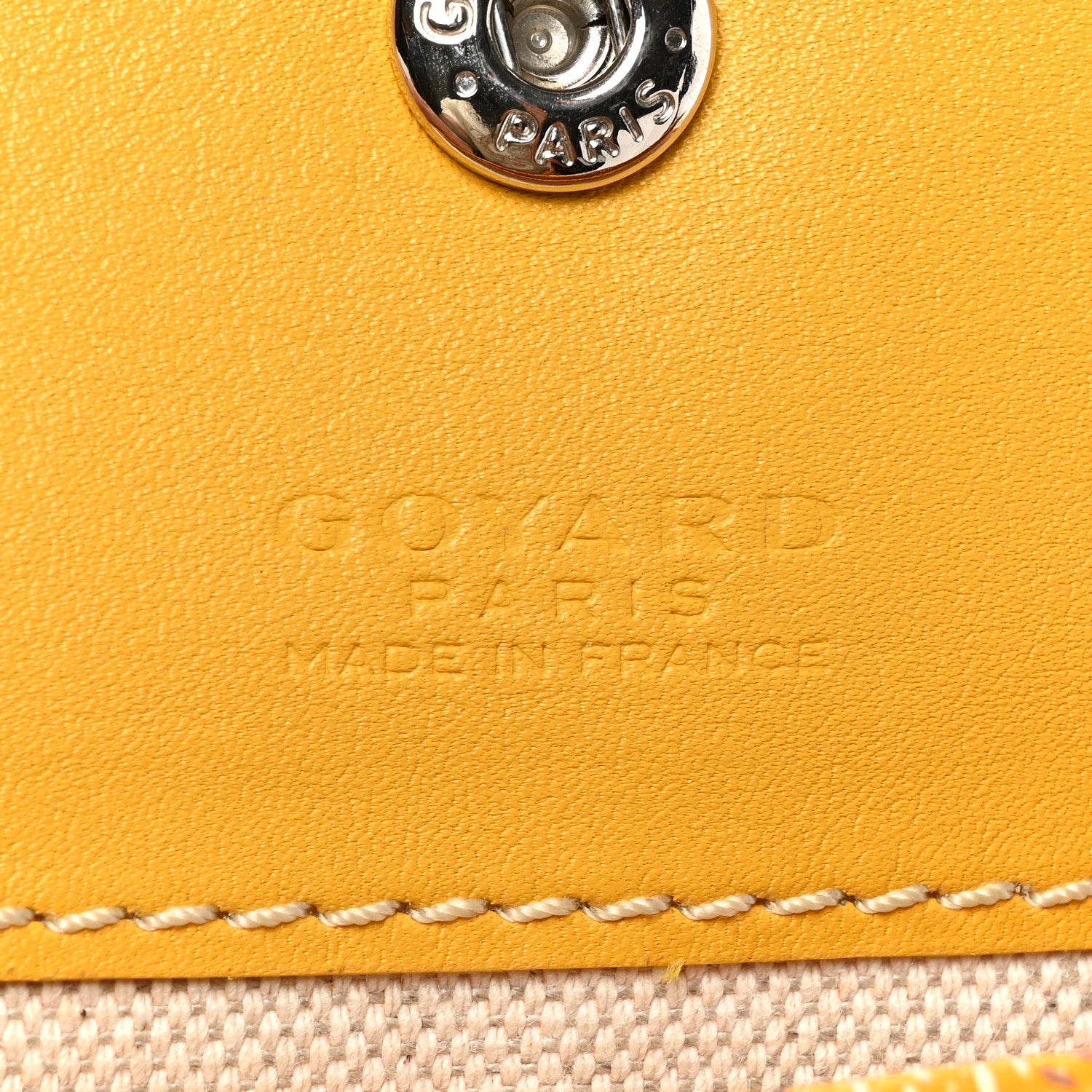 Goyard Goyardine Saint Louis PM Yellow 8 of 15
