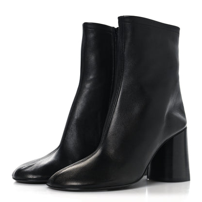 Balenciaga Shiny Soft Sheepskin Glove 80mm Ankle Boots 37.5 Black 4 of 8