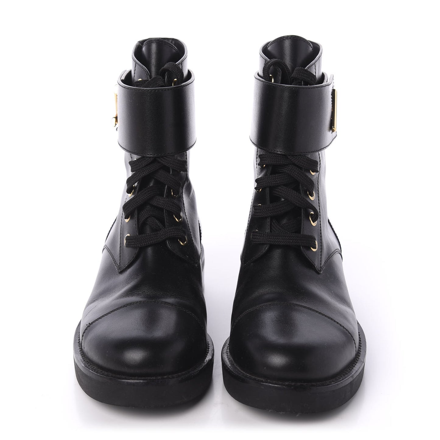 Calfskin Wonderland Ranger Boots 37 Black