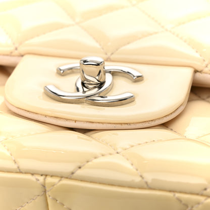 Chanel Patent Quilted Jumbo Double Flap Light Pink 14 of 14