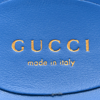 Gucci GG Supreme Joy Monogram Angelina Platform Slide Sandals 37 Fuxia Blue 6 of 13