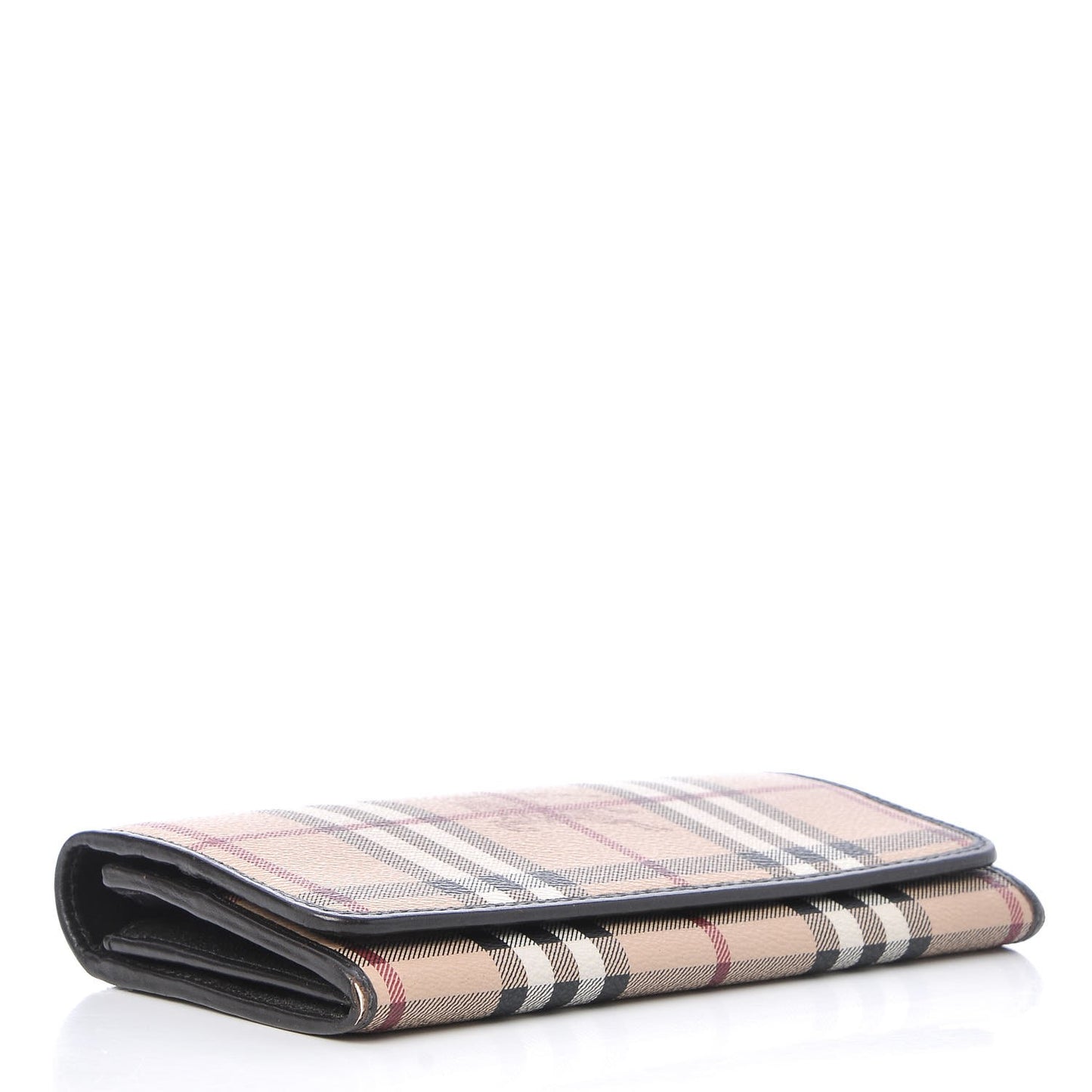 Haymarket Check Continental Wallet Chocolate