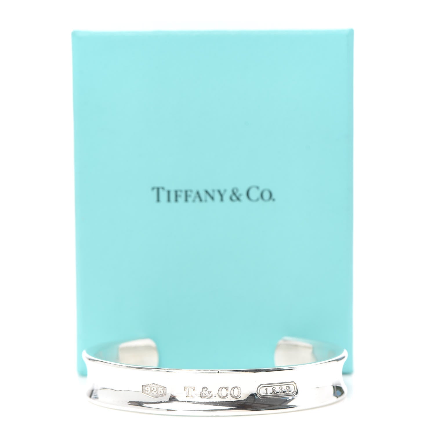 Tiffany Sterling Silver 1837 Cuff Bracelet 5 of 5