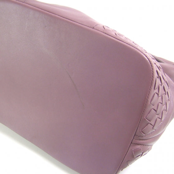 Bottega Veneta Leather Woven Hobo Grape 6 of 12