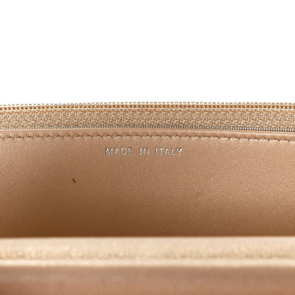 Chanel Metallic Calfskin Lucky Charms Casino 2.55 Reissue Wallet On Chain WOC Beige 7 of 14