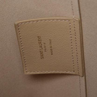 Saint Laurent Calfskin Large Shopping Tote Nude Powder 9 of 11