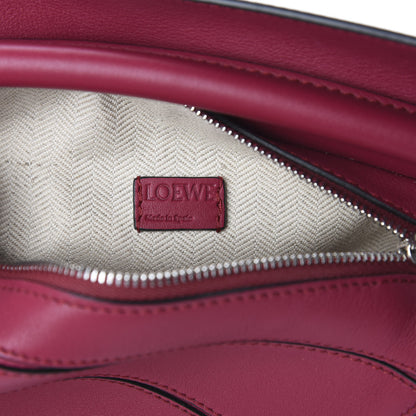 Loewe Calfskin Mini Puzzle Bag Raspberry 7 of 10