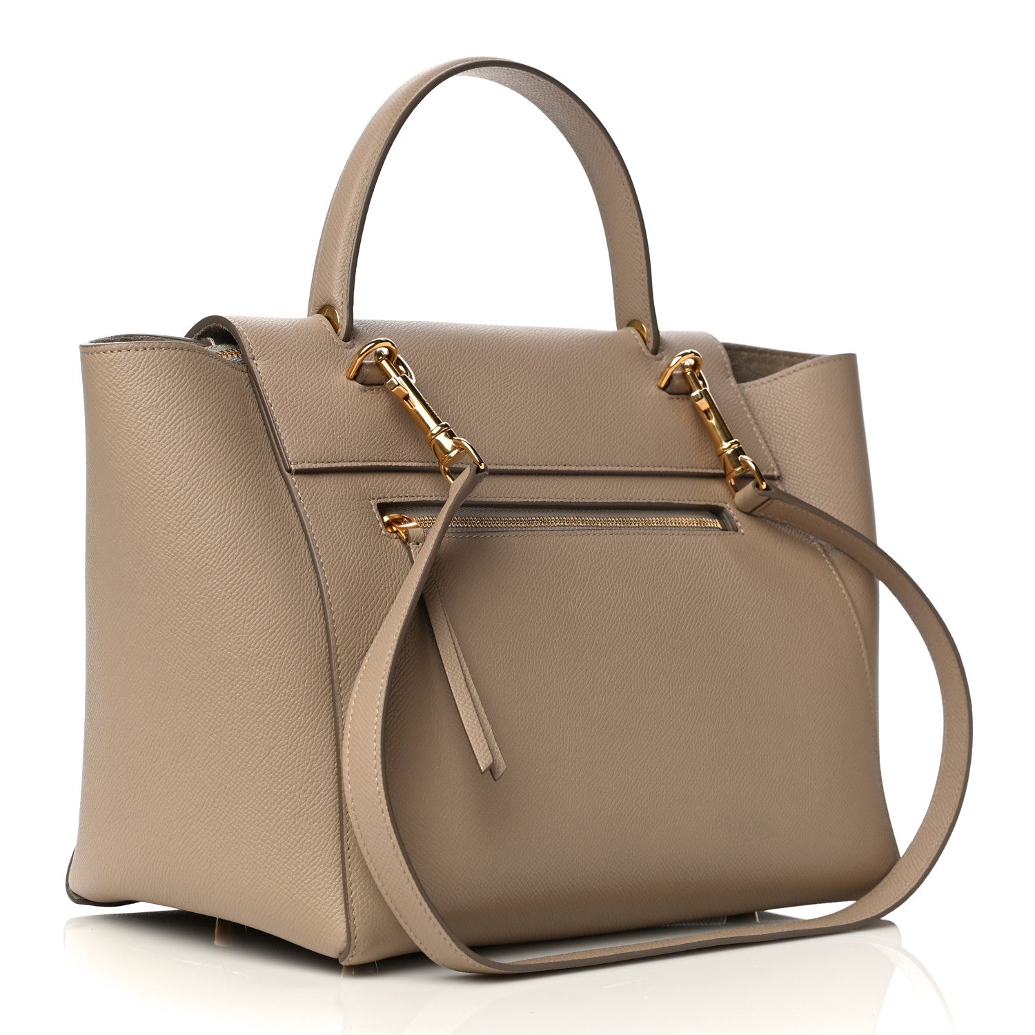 Celine Grained Calfskin Mini Belt Bag Dune 3 of 10