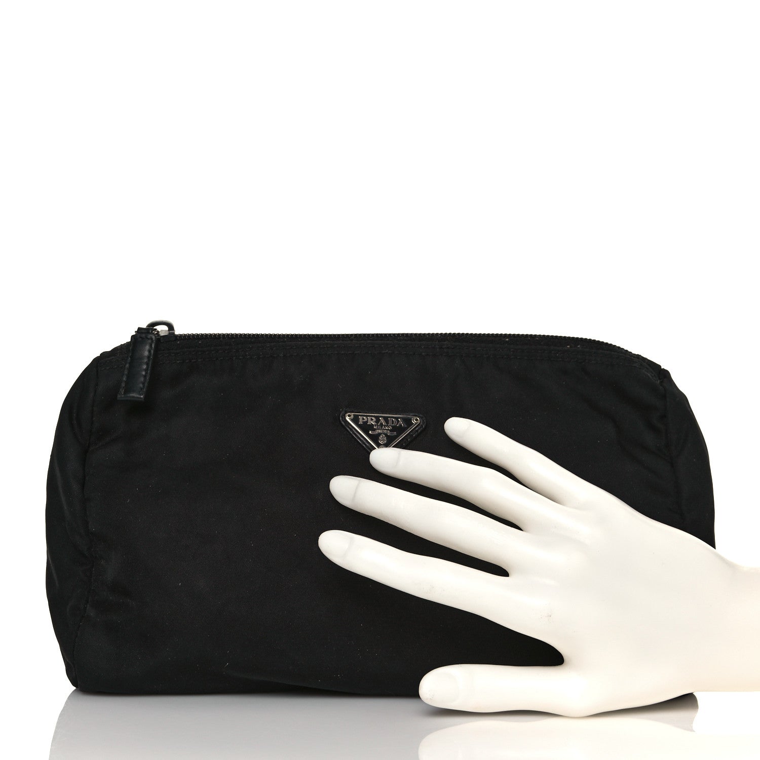 Prada Nylon Tessuto Cosmetic Pouch Black 2 of 16