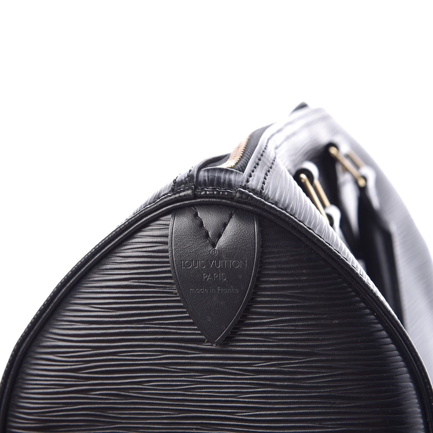 Louis Vuitton Epi Speedy 25 Black 6 of 7