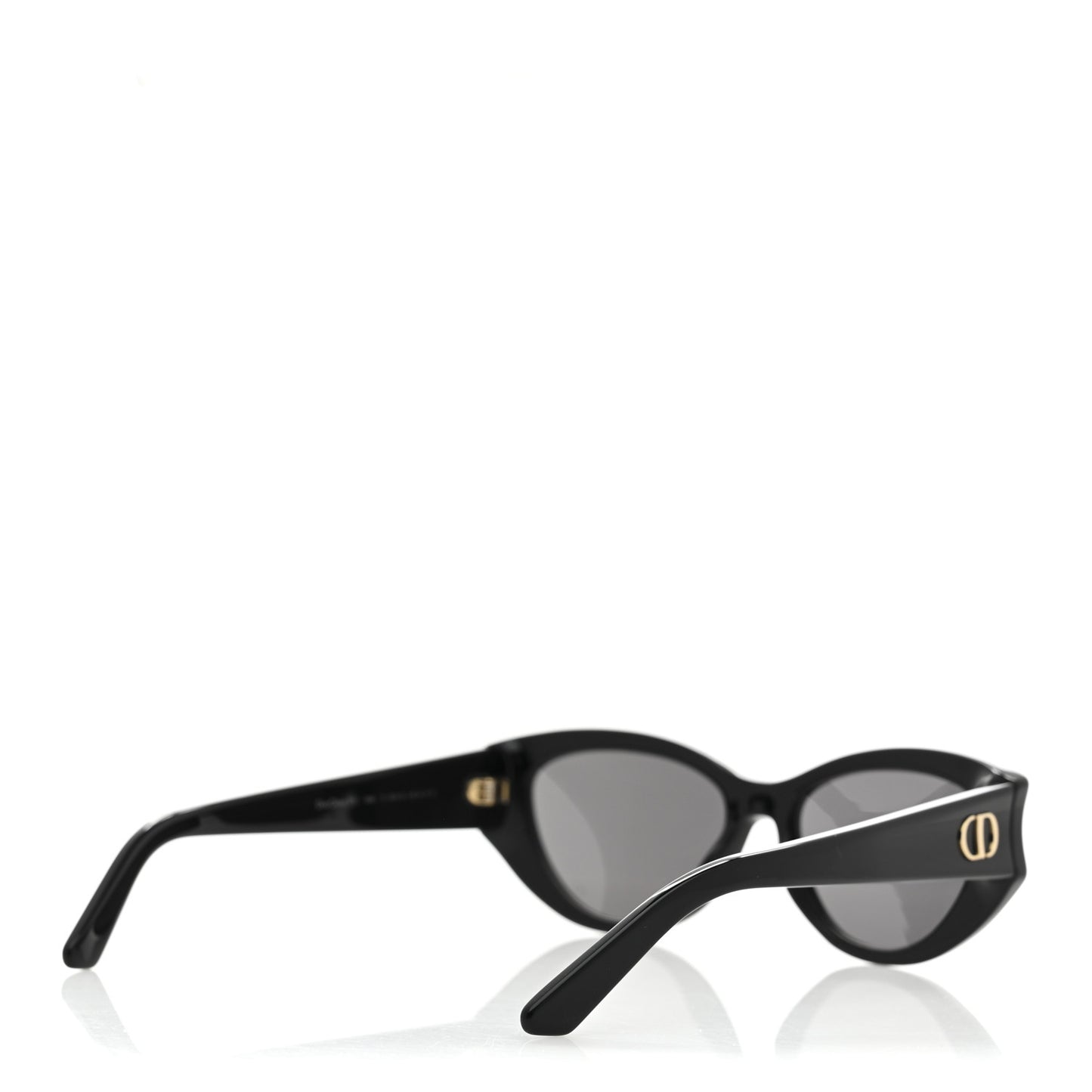 Acetate DiorGlow B11 Cat Eye Sunglasses Black