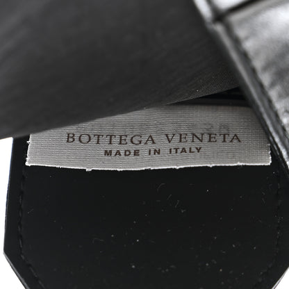 Bottega Veneta Paper Calfskin Maxi Intreccio Extra Mini Cassette Crossbody Bag Black 7 of 15