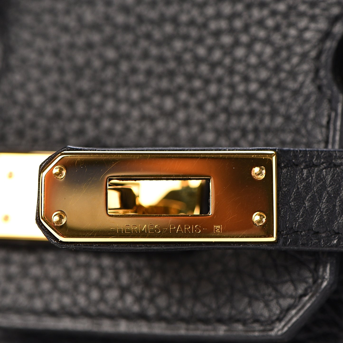 Togo Birkin 25 Black