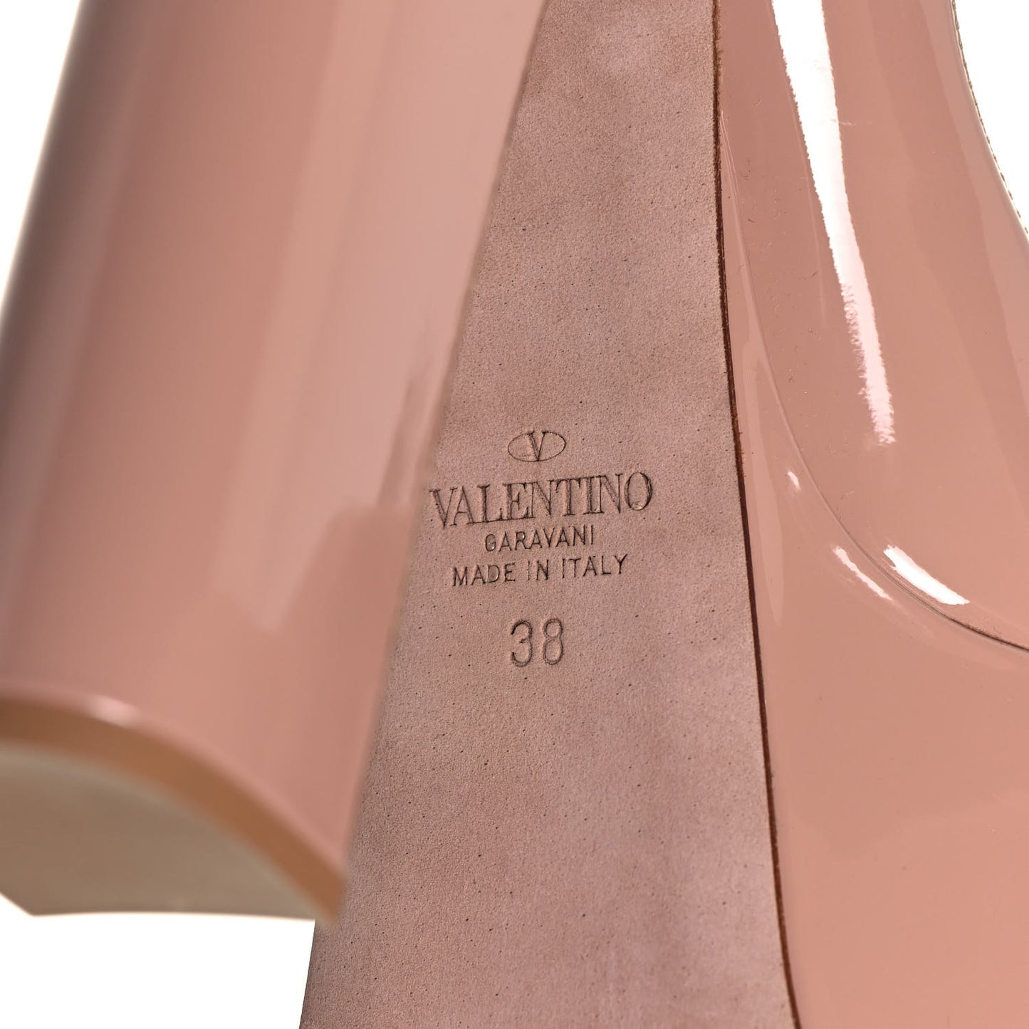 Patent Tan-Go 55/155mm Platform Pumps 38 Rose Cannelle
