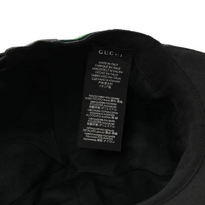 Gucci Monogram Web Baseball Hat M Black 10 of 10