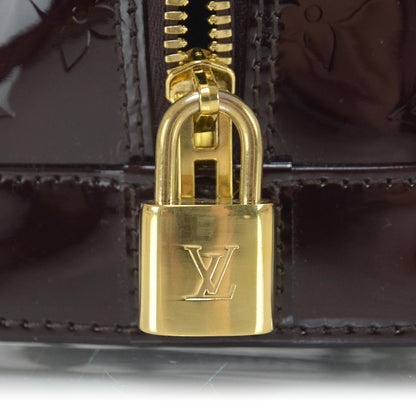 Louis Vuitton Vernis Alma PM Amarante 5 of 8