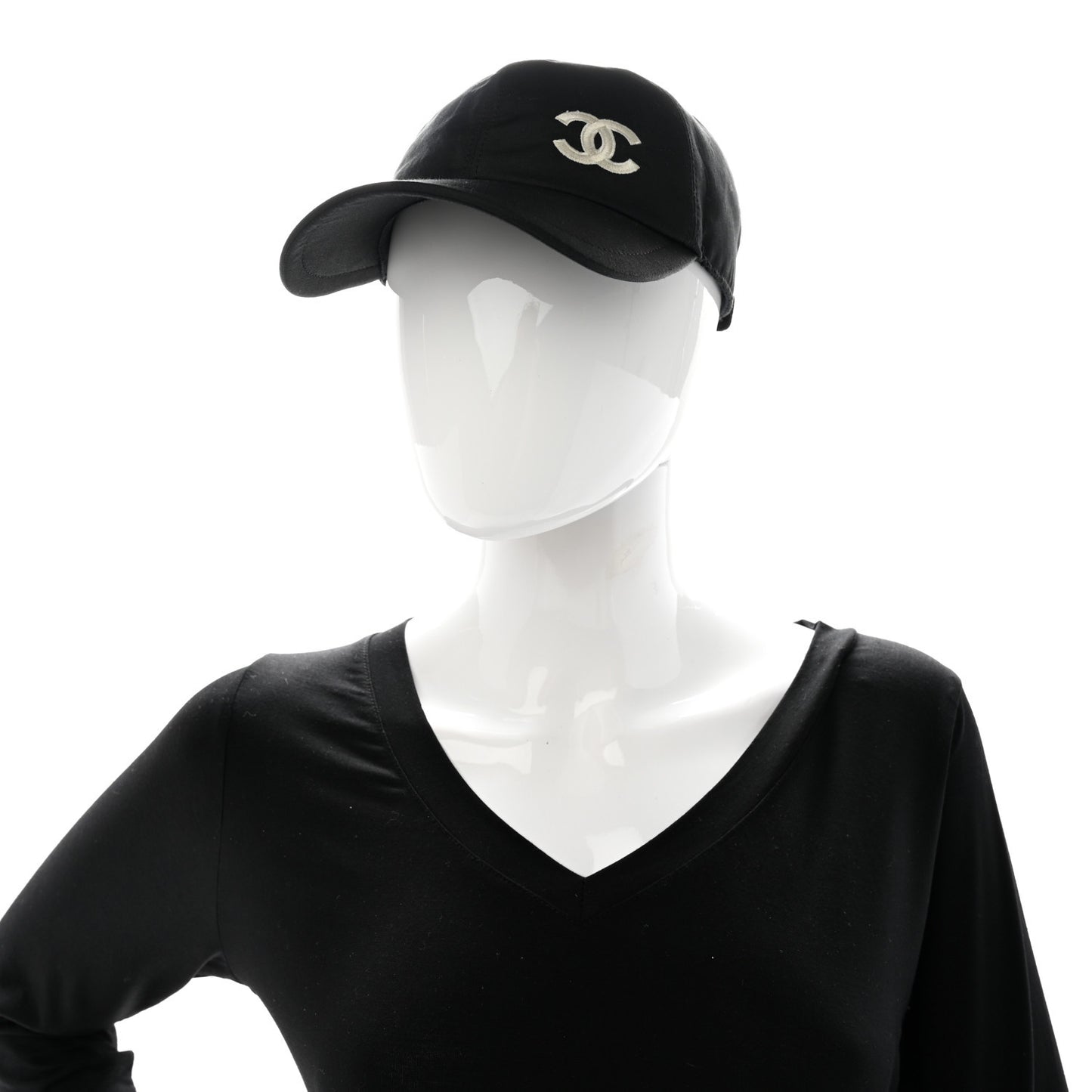 Cotton CC Cap Hat Black
