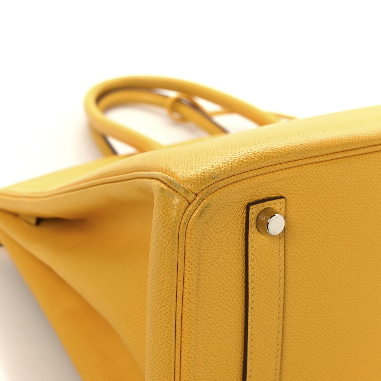 Hermes Epsom Birkin 35 Jaune 11 of 17