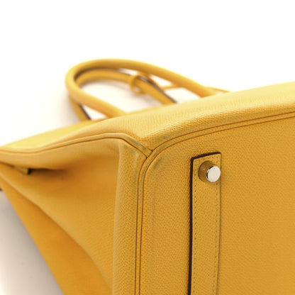 Hermes Epsom Birkin 35 Jaune 11 of 17