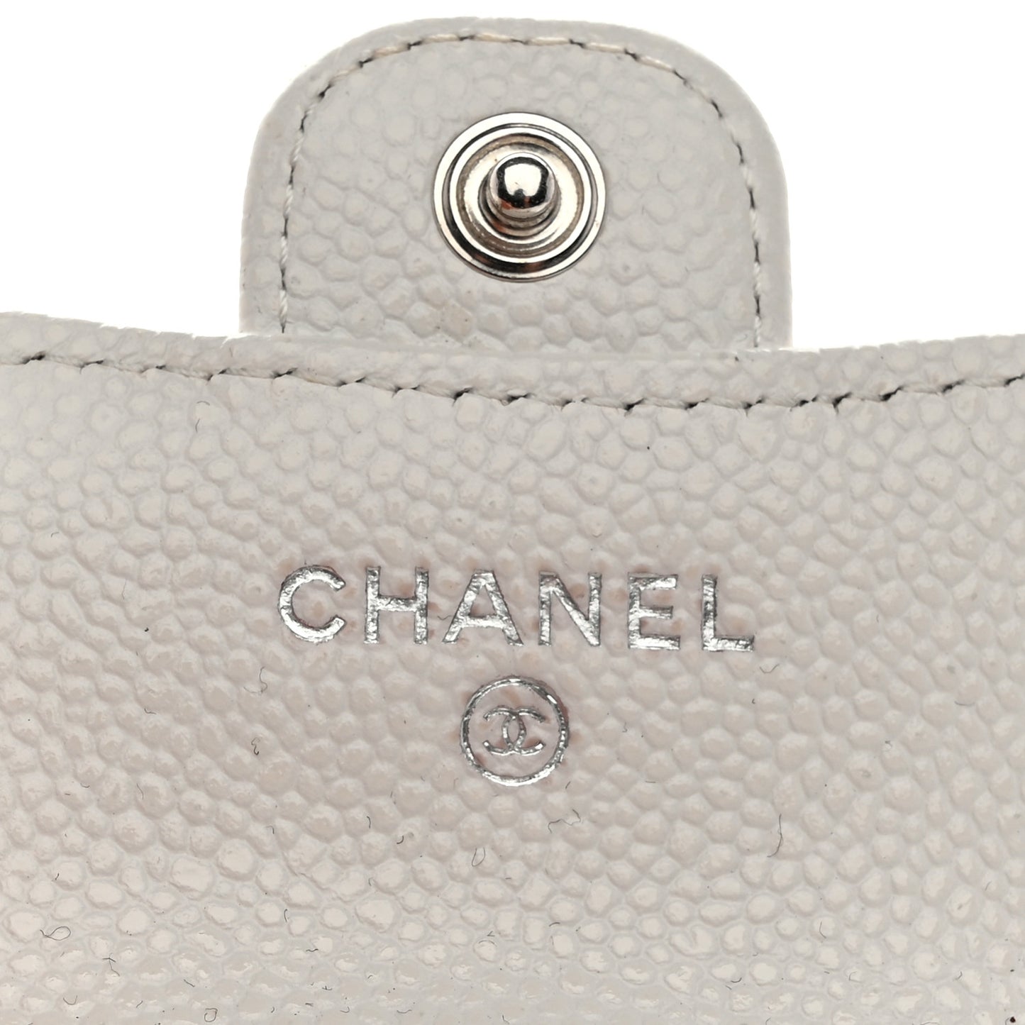 Caviar Quilted Airpods Pro Case White