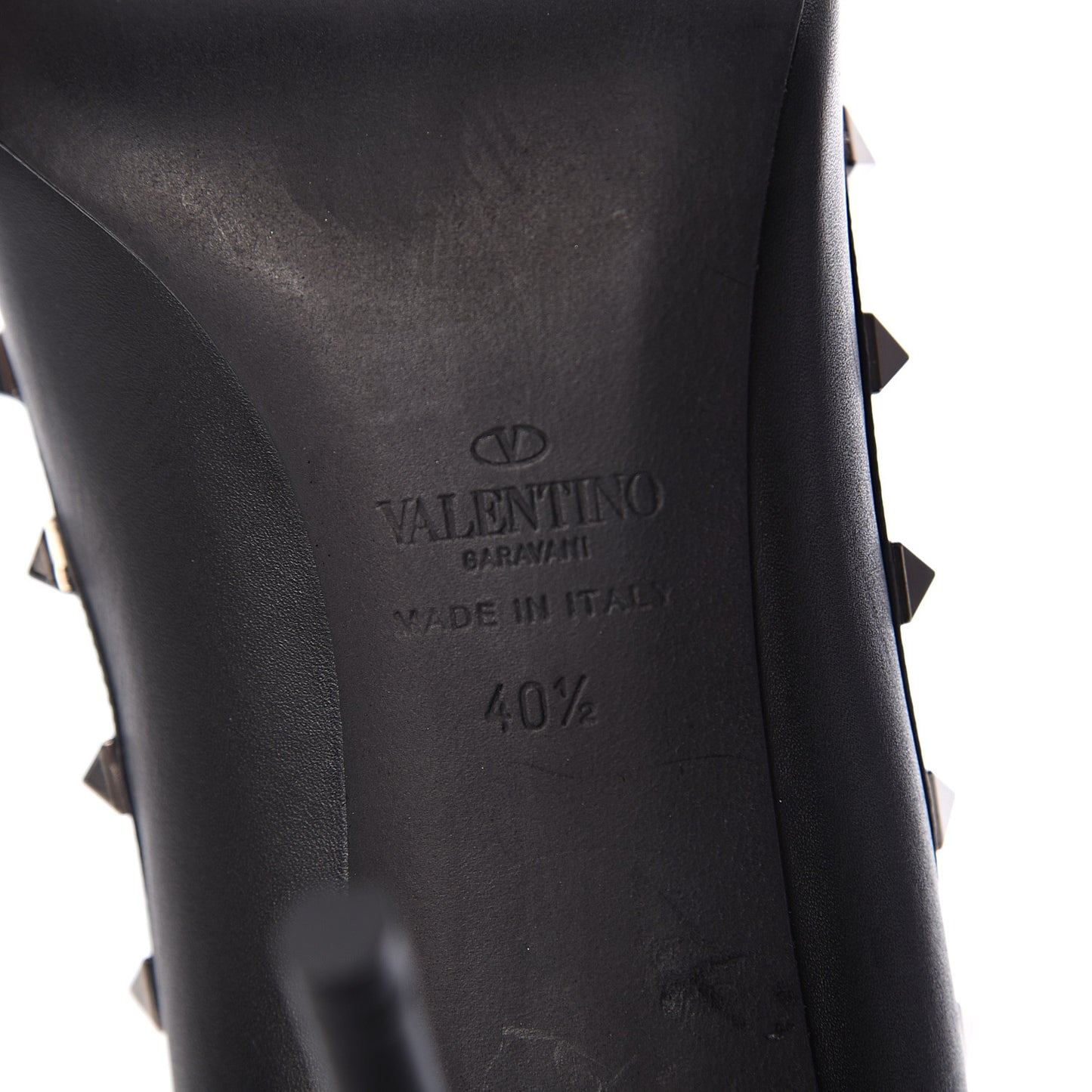 Nappa Rockstud 100mm Pumps 40.5 Black