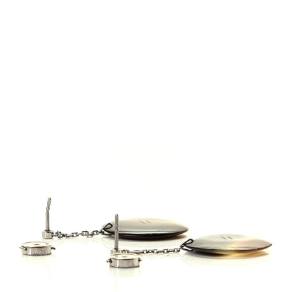 Hermes Buffalo Horn Minimale Earrings 3 of 4