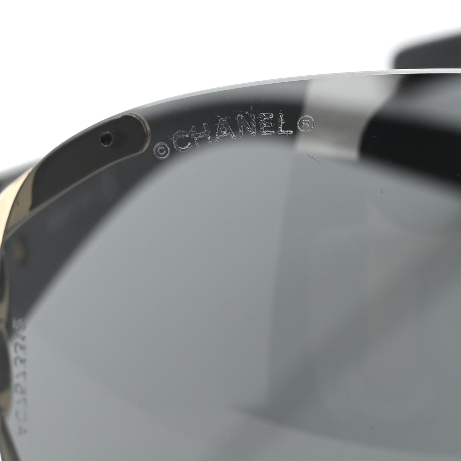Chanel Crystal Camellia CC Sunglasses 4171-B Black 7 of 8