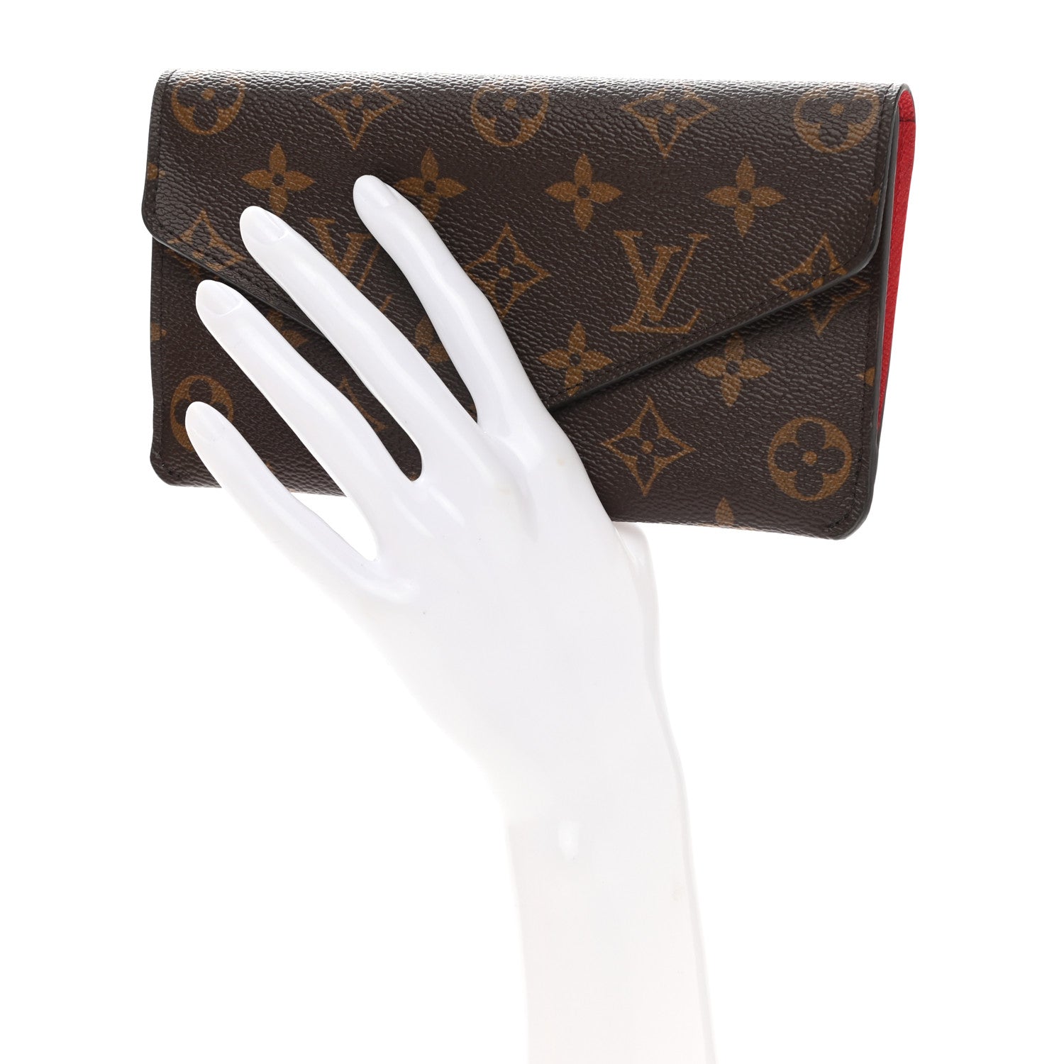 Louis Vuitton Monogram Jeanne Wallet Coquelicot 3 of 10