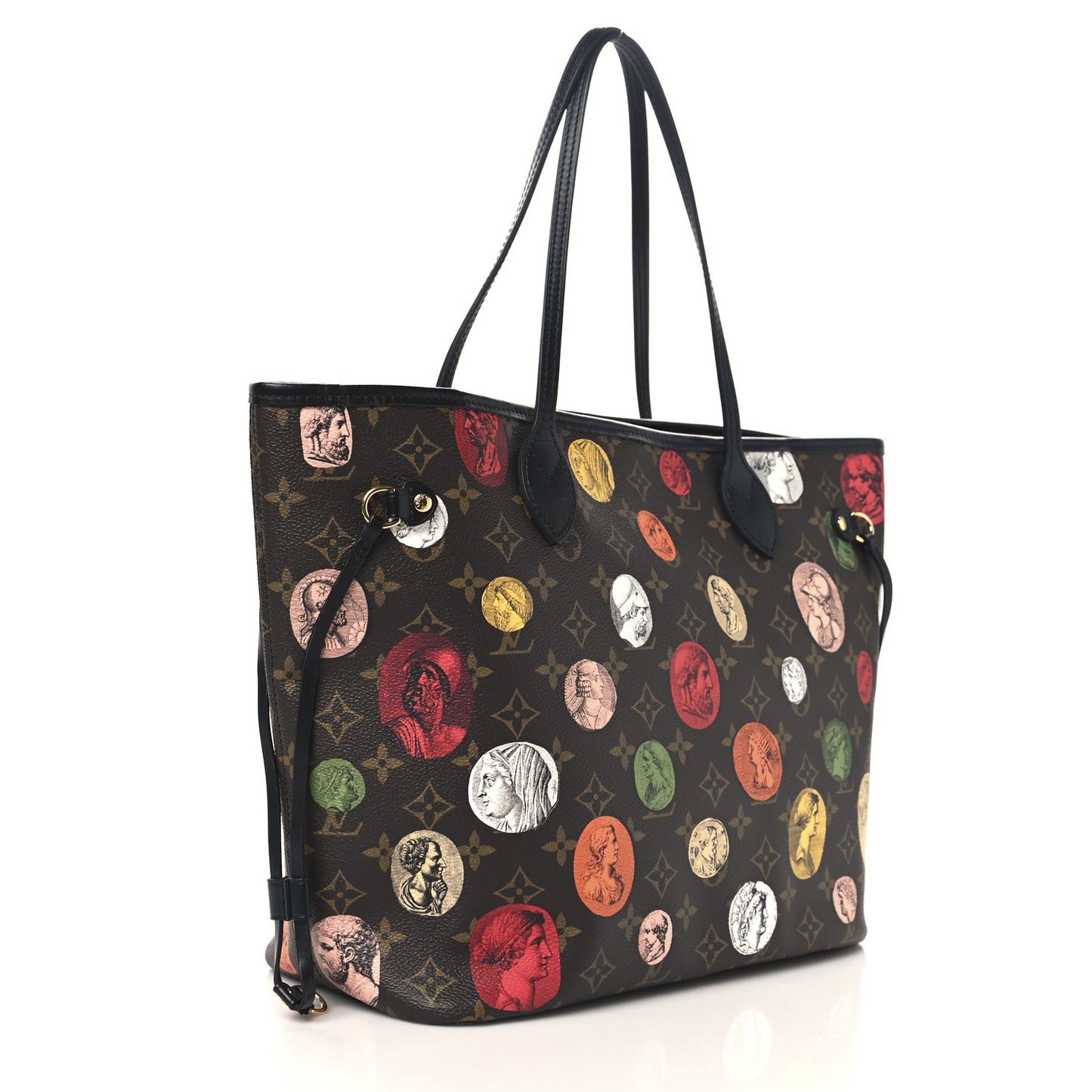 X Fornasetti Monogram Cameo Neverfull MM