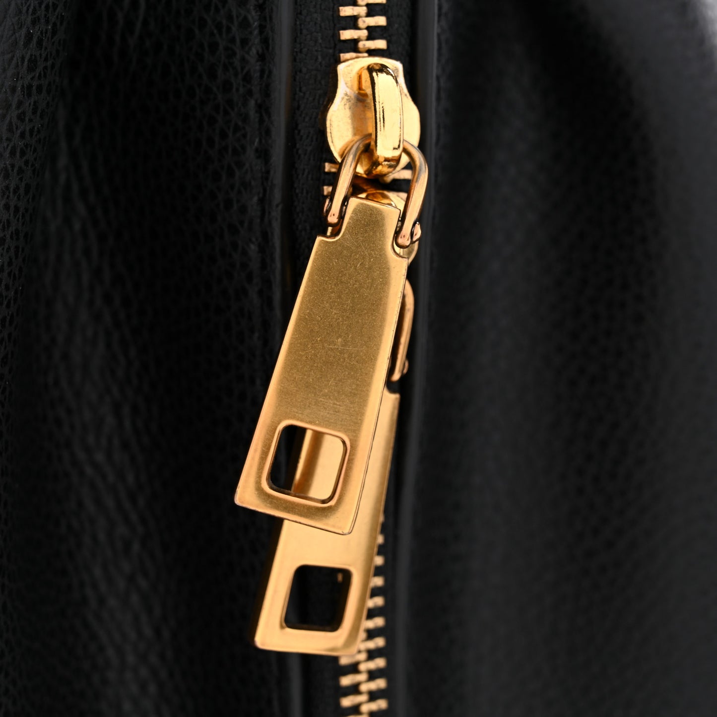 Pebbled Calfskin The Editor 38 Tote Black