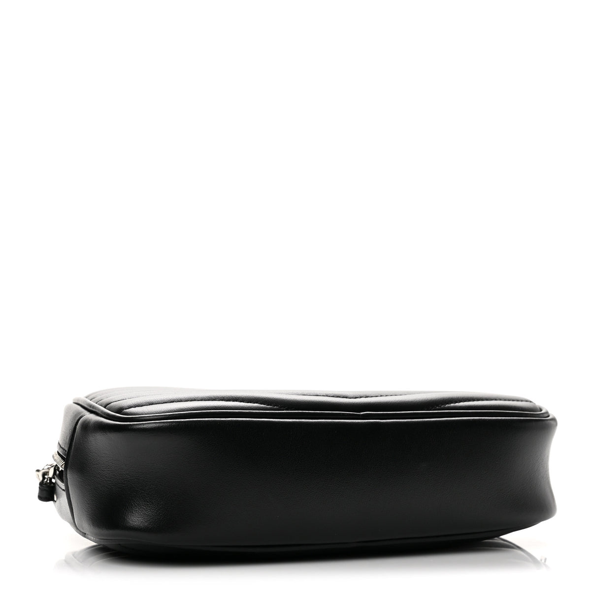 Saint Laurent Calfskin Matelasse Monogram Mini Lou Camera Bag Black 4 of 13